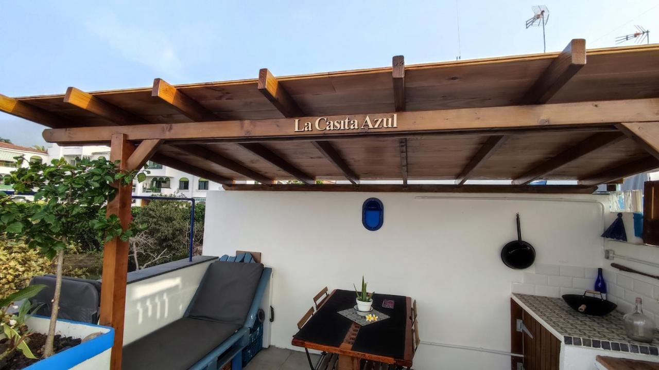 La Haciendita De La Casita Azul 푸에르토 드 라 크루즈 외부 사진