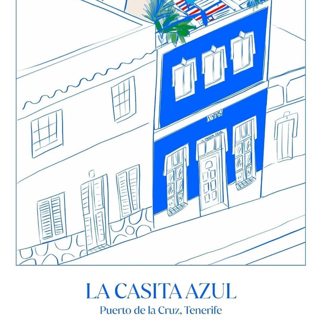 La Haciendita De La Casita Azul 푸에르토 드 라 크루즈 외부 사진