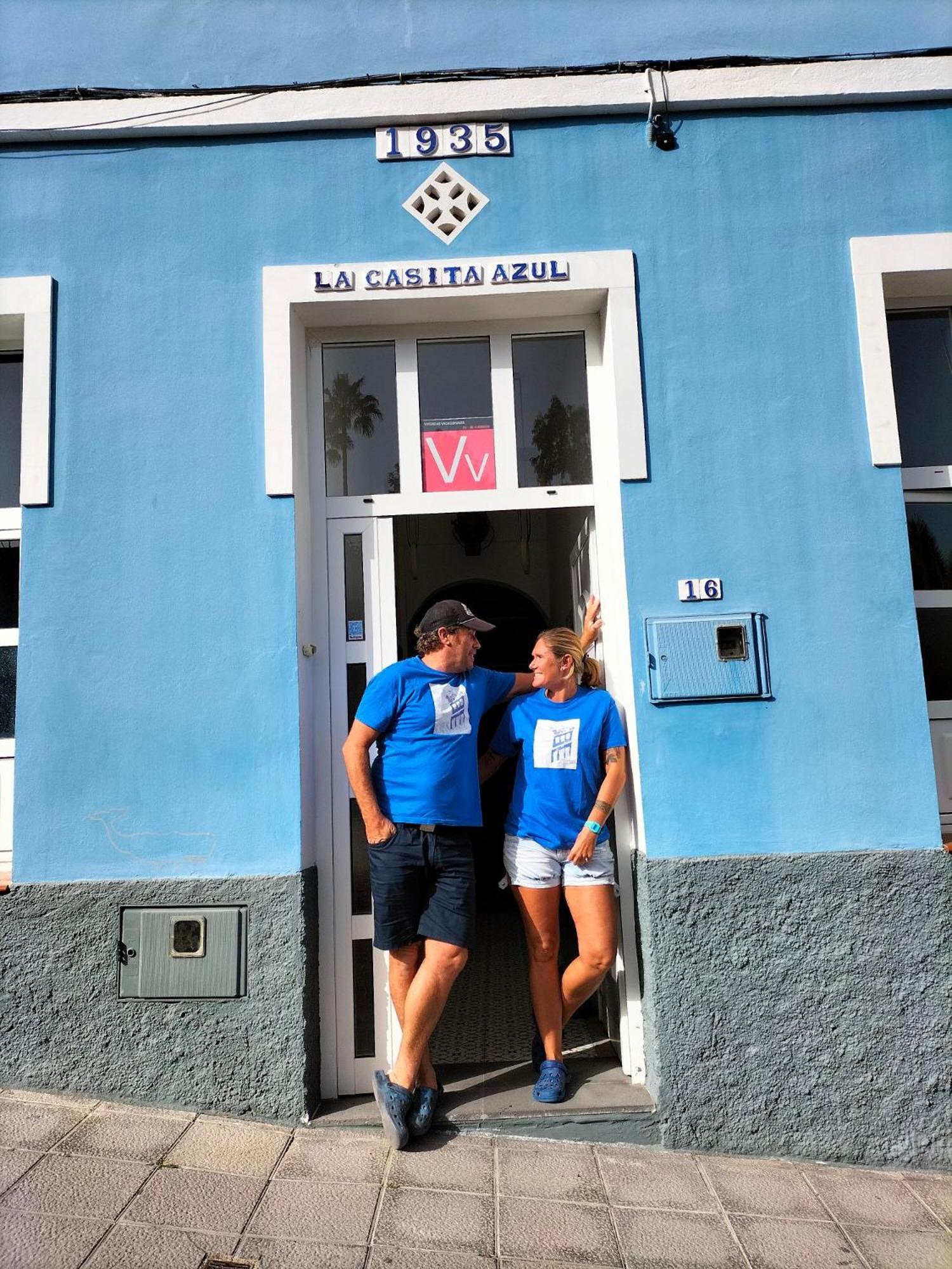La Haciendita De La Casita Azul 푸에르토 드 라 크루즈 외부 사진