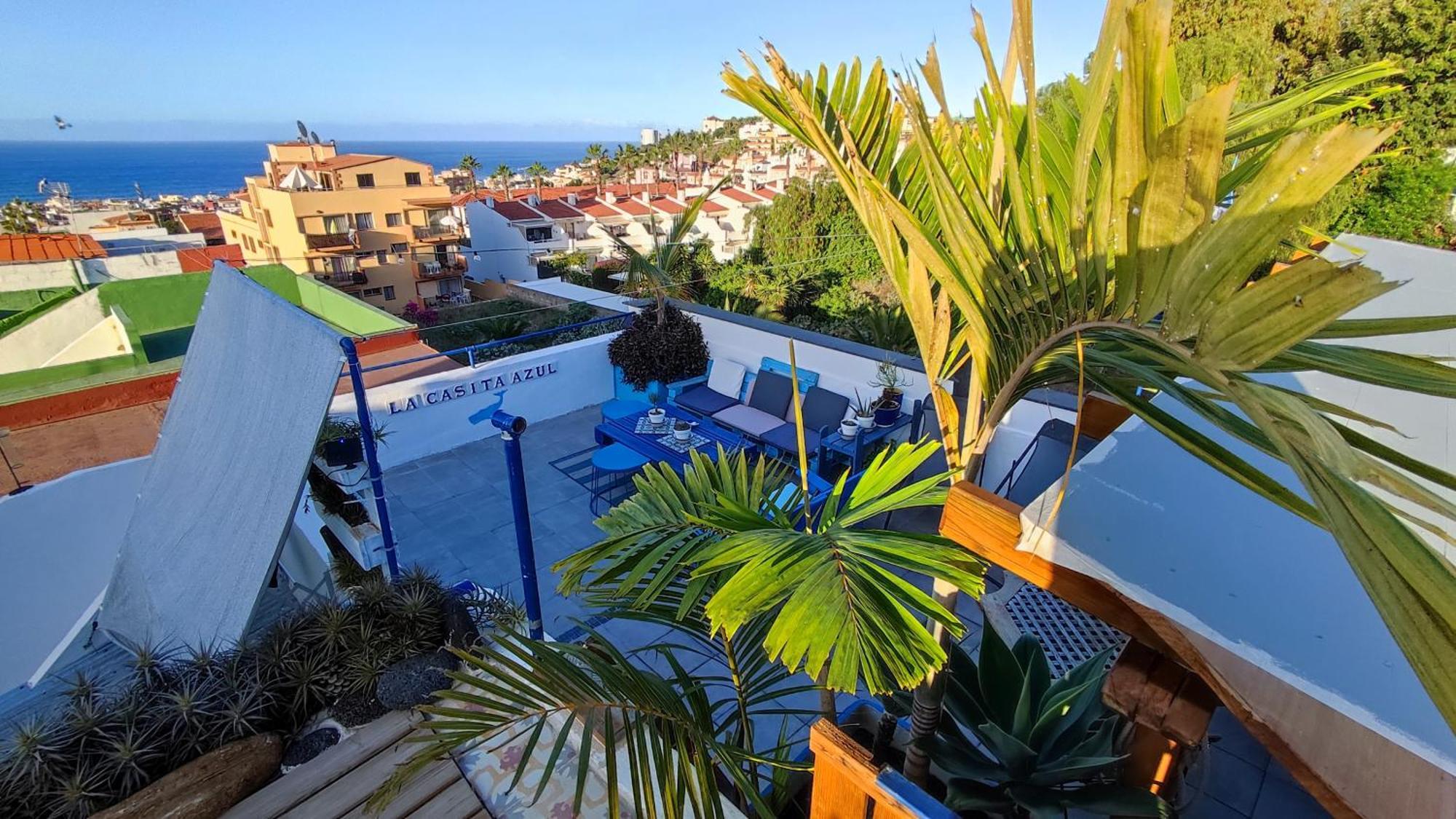La Haciendita De La Casita Azul 푸에르토 드 라 크루즈 외부 사진